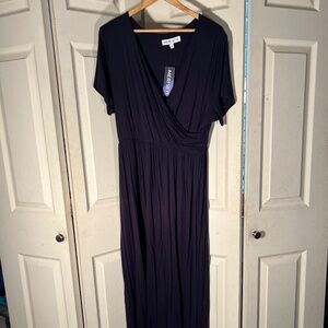 MeriSkye Blue Maxi Dress Size 2XL
